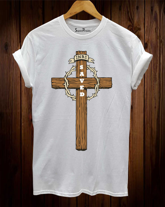 Saved INRI Christian T shirt