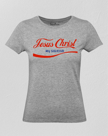 Jesus Christ Is My Savior Women T Shirt