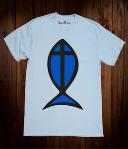 Jesus Shirts Fish Sign Christian T Shirts