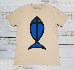 Jesus Shirts Fish Sign Christian T Shirts