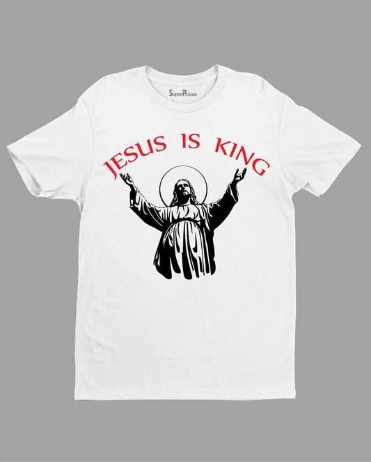 Jesus is King Christian Church Sunday Service T Shirt
