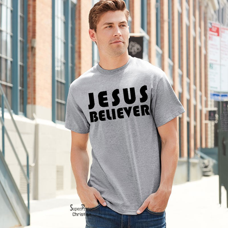 Jesus Believer Christian T Shirt - Super Praise Christian