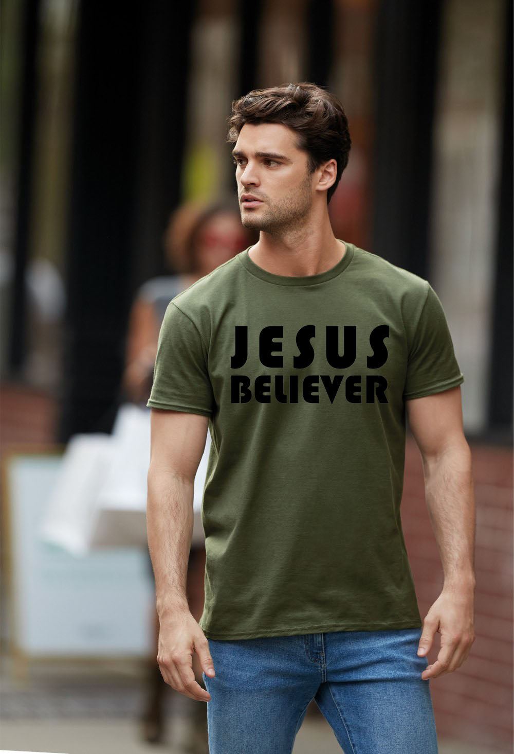 Jesus Believer Evagelism Christian T Shirt - Super Praise Christian
