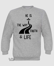 Jesus Is The Way Of life Long Sleeve T Shirt Sweatshirt Hoodie