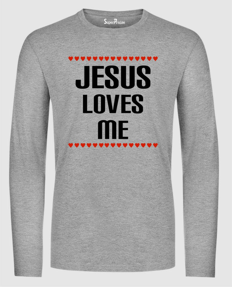 Jesus Loves me Christian Long Sleeve T Shirt Sweatshirt Hoodie