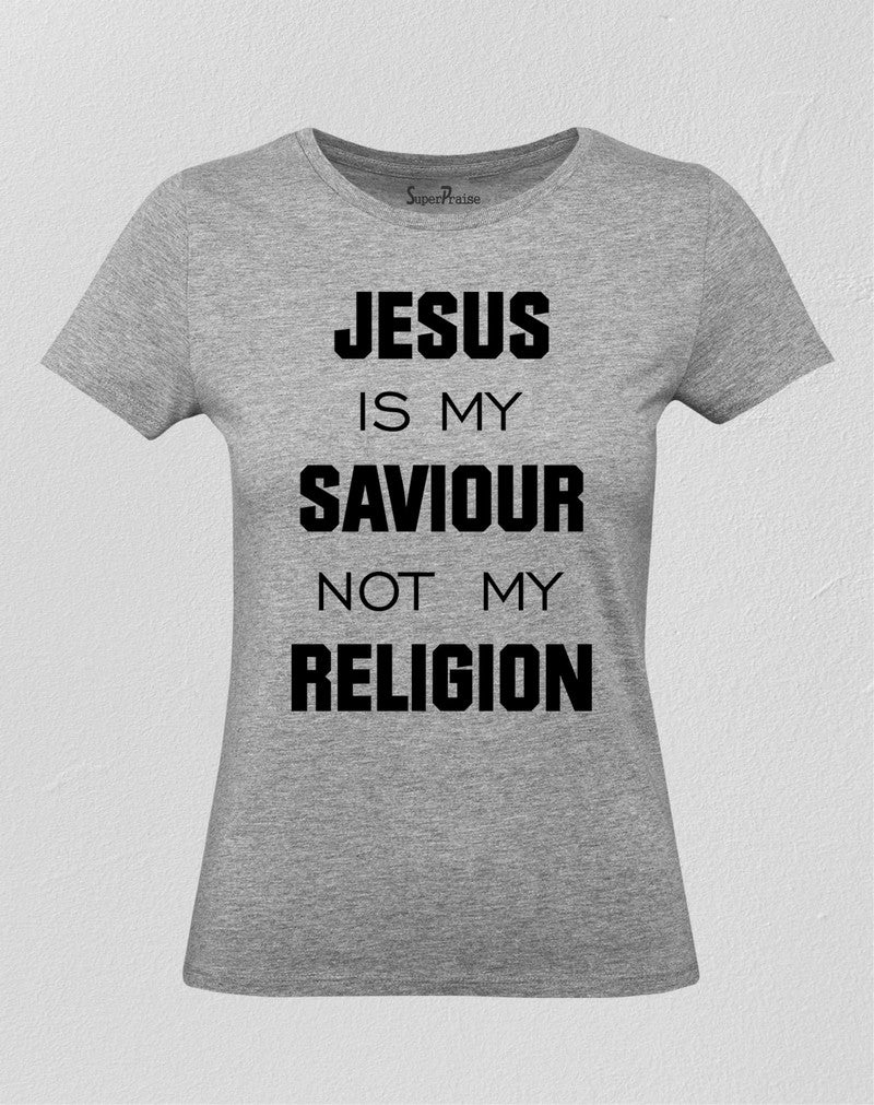 Christian Women T Shirt Jesus Is My Savi