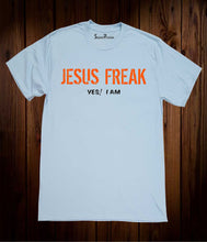 Jesus Freak Yes! I Am Christian Sky Blue T Shirt