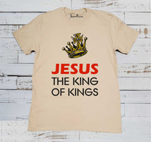 Jesus The King Of kings Beige T Shirt