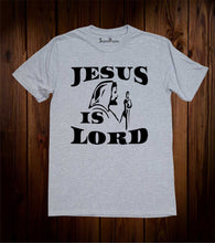 Jesus is Lord Christian Faith Church Evangelism Grey T Shirt