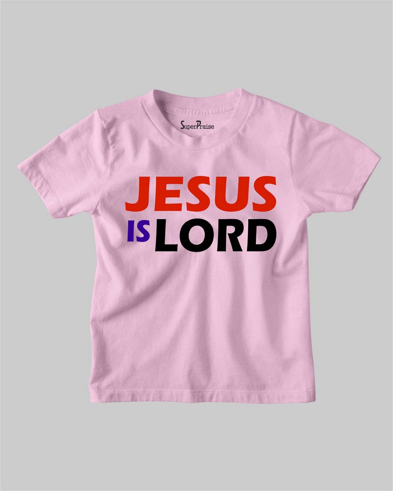 Jesus Is Lord Faith Grace Bible Verse Christian Kids T Shirt