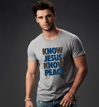 Know Jesus Peace Slogan Christian T Shirt - Super Praise Christian