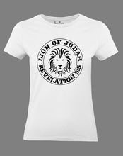 Christian Women T Shirt Lion of Judah Jesus
