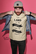The Lord is My Light And My Salvation Christian Christ Men's T Shirt - Super Praise Christian