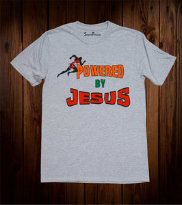 Powered By Jesus Sports T Shirt