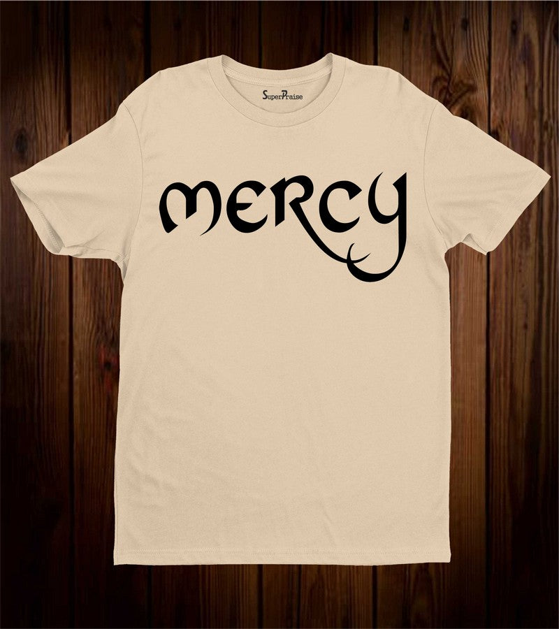Mercy Bible Verse Faith Scripture Grace Christian T Shirt