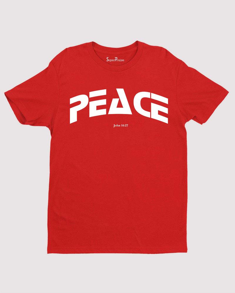Peace Gospel Love Scripture Christian T shirt