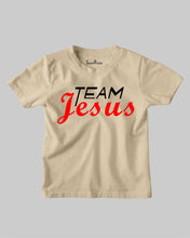 Team Jesus Religious Christian Kids T-shirt