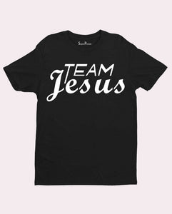 Team Jesus Faith Follower Bible Verse Christian T Shirt