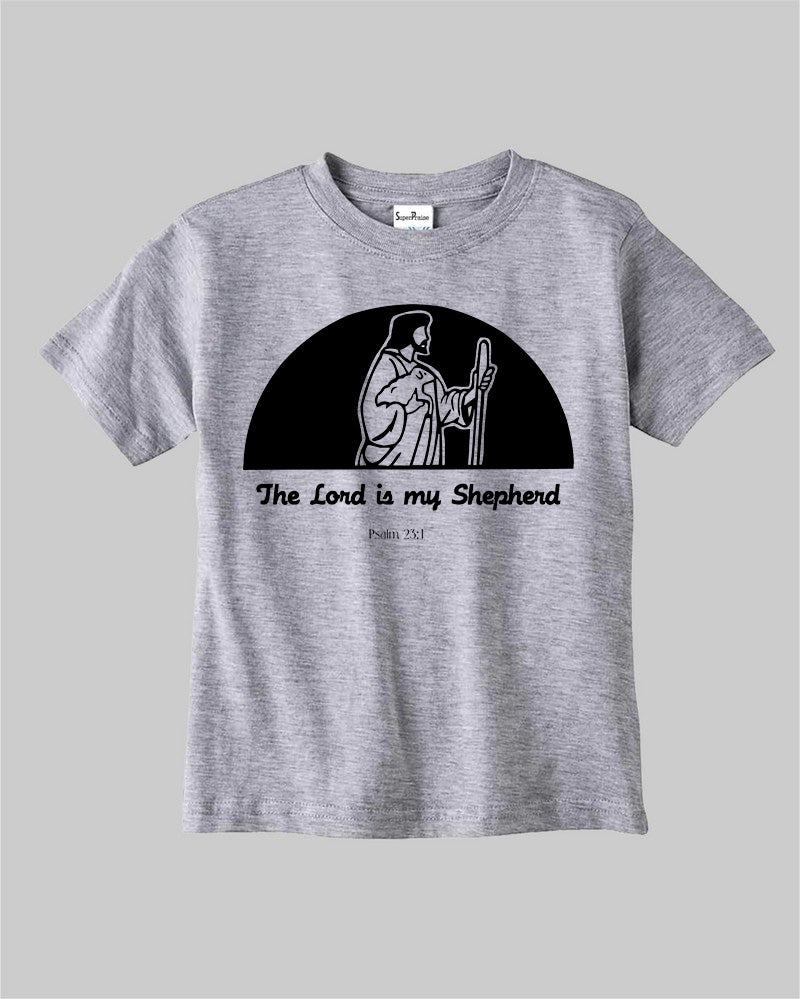 Kids The Lord Is My Shepherd Psalm 23 Faith jesus Christian T Shirt