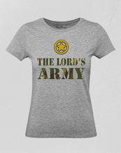 Christian Women T Shirt Lord's Army Warrior 