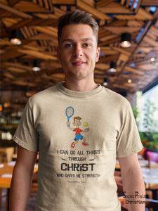 Do Thing Through Christ Christian T Shirt - Super Praise Christian