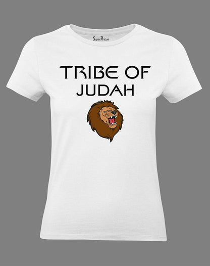 Christian Women T Shirt Lion of the Judah