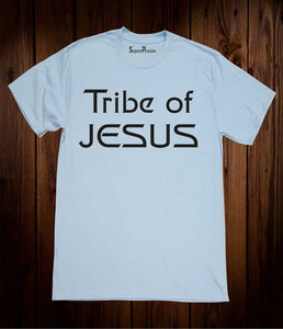 Tribe of Jesus Christian Children of God Sky Blue T Shirt