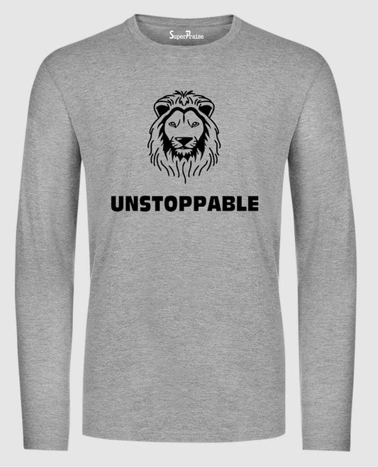 Unstoppable Christian Long Sleeve T Shirt Sweatshirt Hoodie