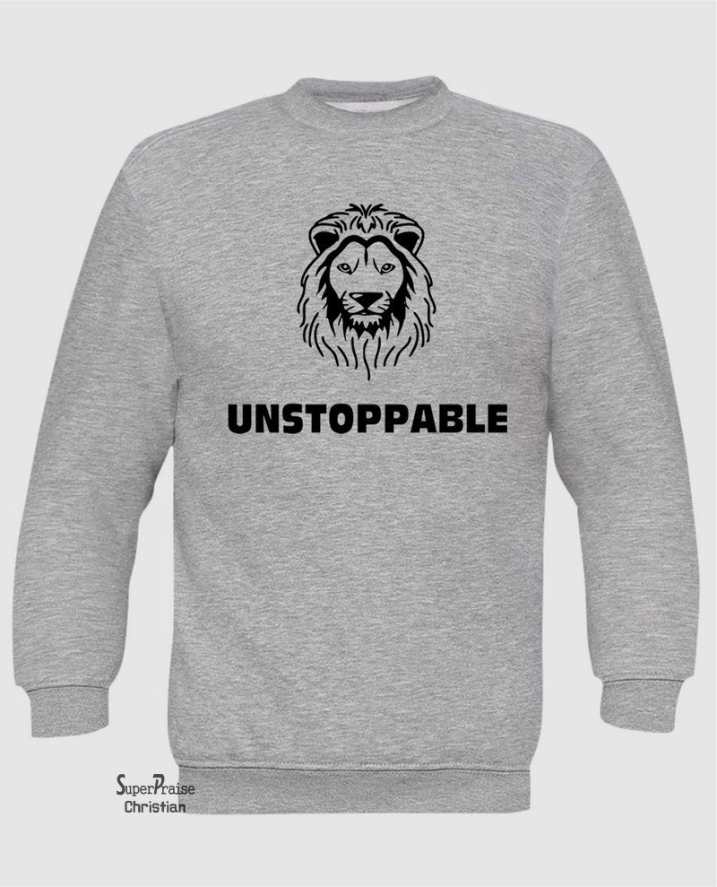 Unstoppable Christian Long Sleeve T Shirt Sweatshirt Hoodie