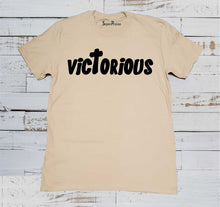 Victorious Christian Life By Jesus Christ Beige T Shirt