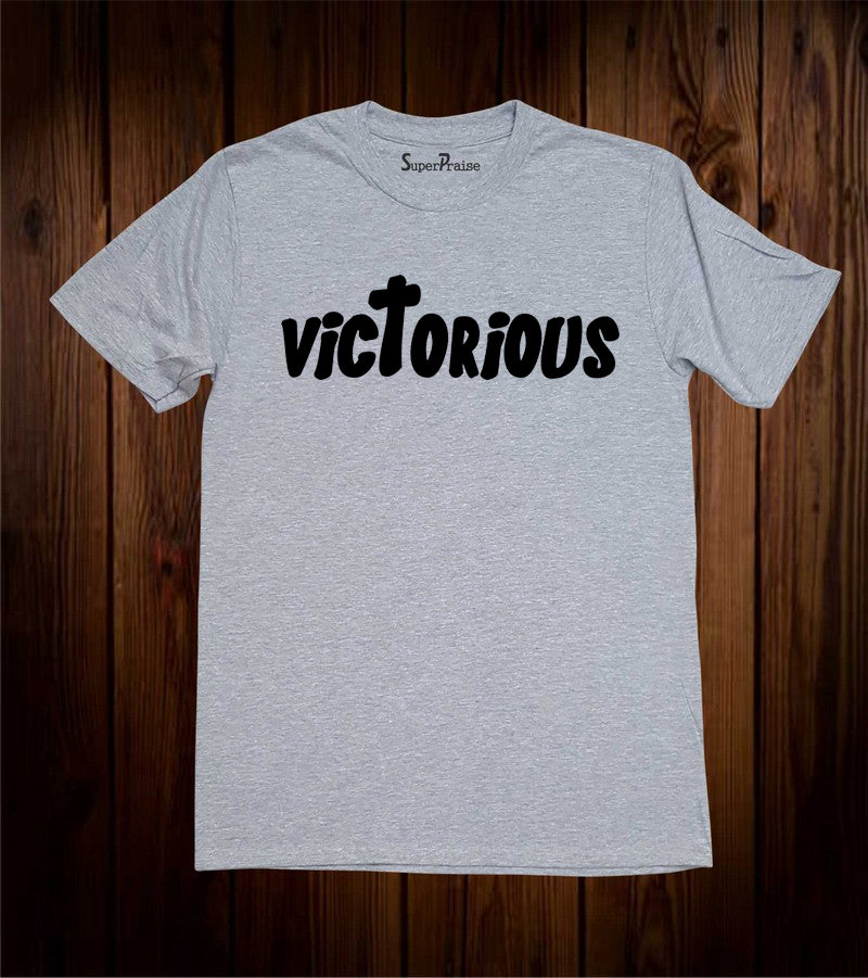 Victorious Christian Life By Jesus Christ Grey T Shirt