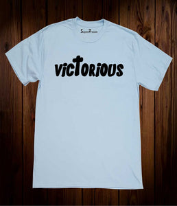 Victorious Christian Life By Jesus Christ Sky Blue T Shirt