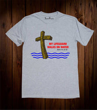 Walks On Water Miracle Christian T Shirt