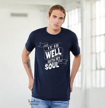 It is well with my soul Banner Peace Trust  Christian T shirt - Super Praise Christian