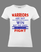 Jesus Christian Women T Shirt Warriors Fight
