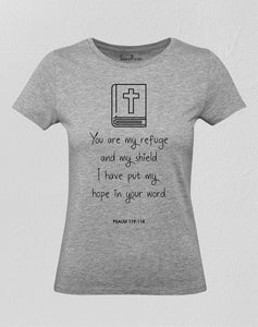 Christian Women T Shirt You Fill Me with Joy