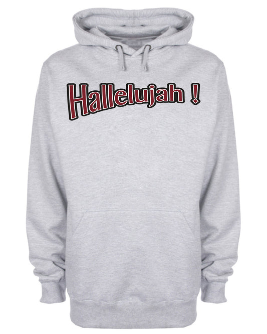 Hallelujah ! Hoodie Praising God Heaven Song Praise The Lord Hooded Sweatshirt