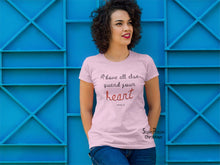 Christian Women T Shirt Above All Else Guard Your Heart Pink tee