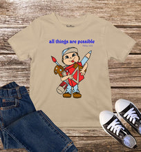 All things are Possible Matthew Kids T Shirt