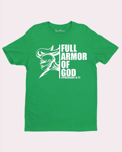 Full Armour Of God Bible Verse Scripture Christian T Shirt