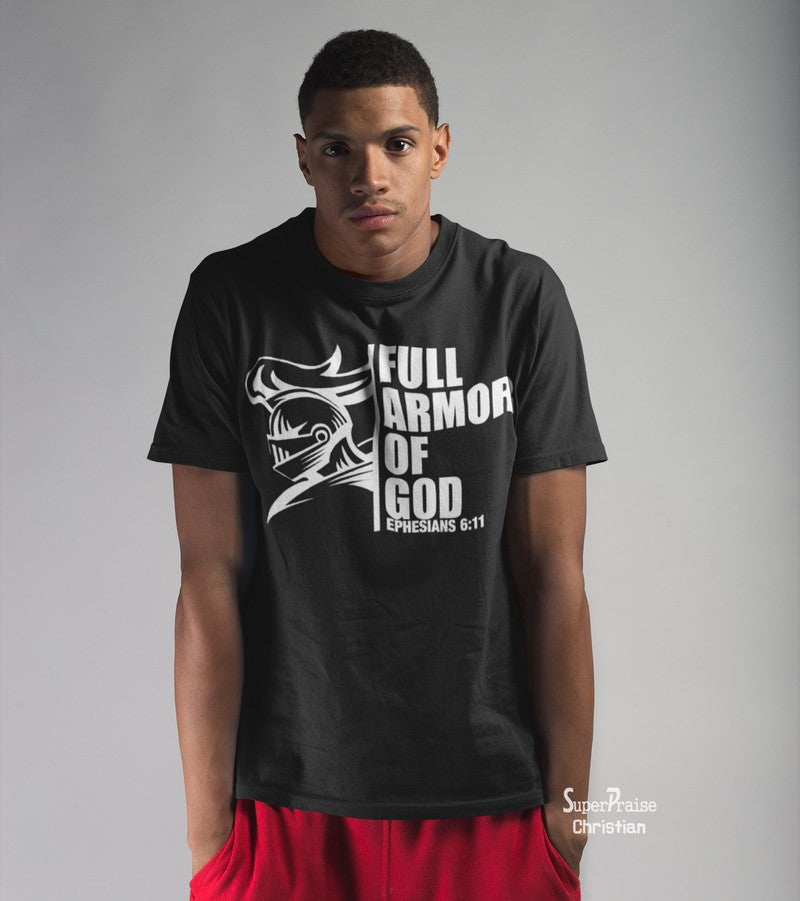 Full Armour Of God Bible Verse Scripture Christian T Shirt