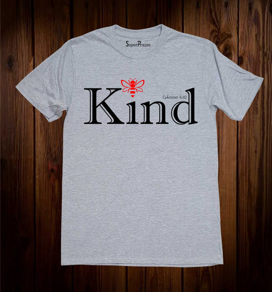 Bee Be Kind Faith Jesus Scripture Tee Shirt