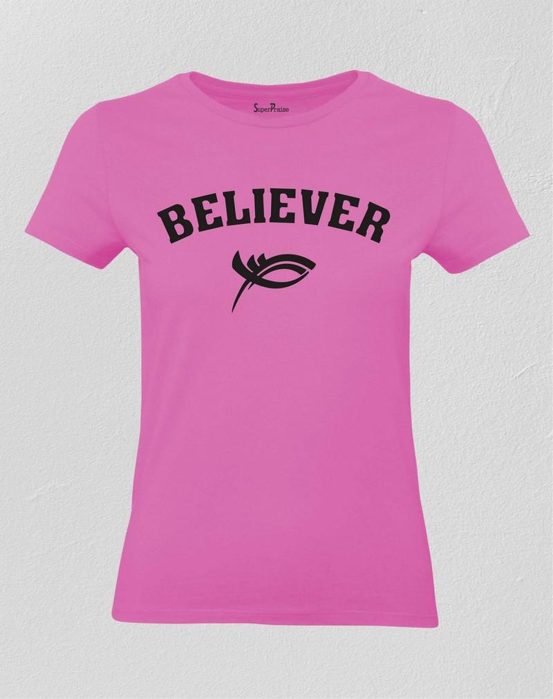 Believer Christian Women T Shirt