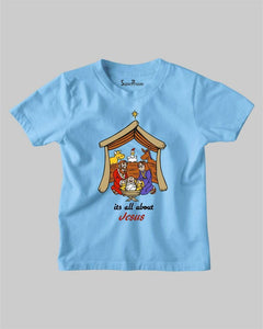 Birth of Jesus Kids T Shirt