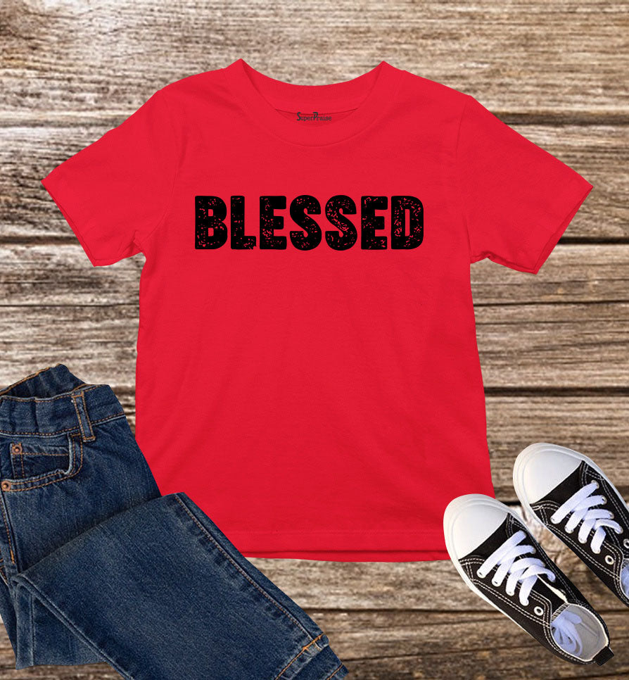 Blessed Kids Christian T Shirt