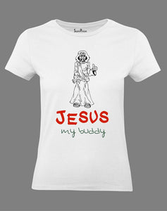 Buddy Jesus Women T Shirt