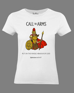 Call to Arms Women T Shirt 