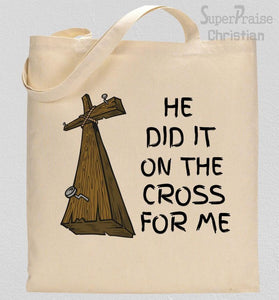 Carry Your Cross Tote bag