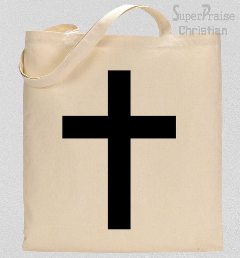 Cross Sign Tote Bag