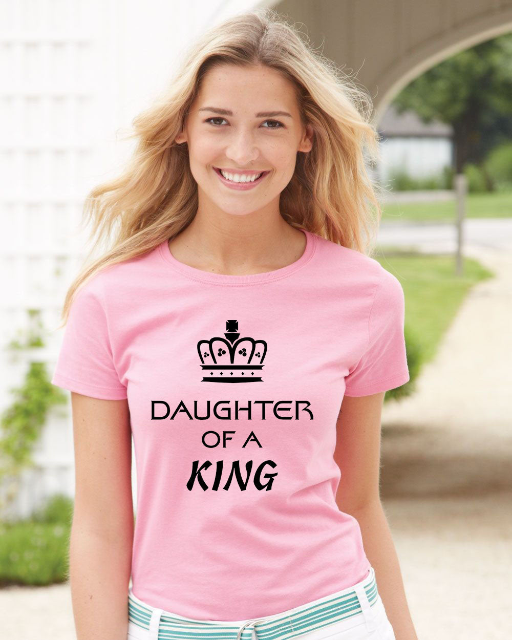Daughter of a King Christian Women T Shirt